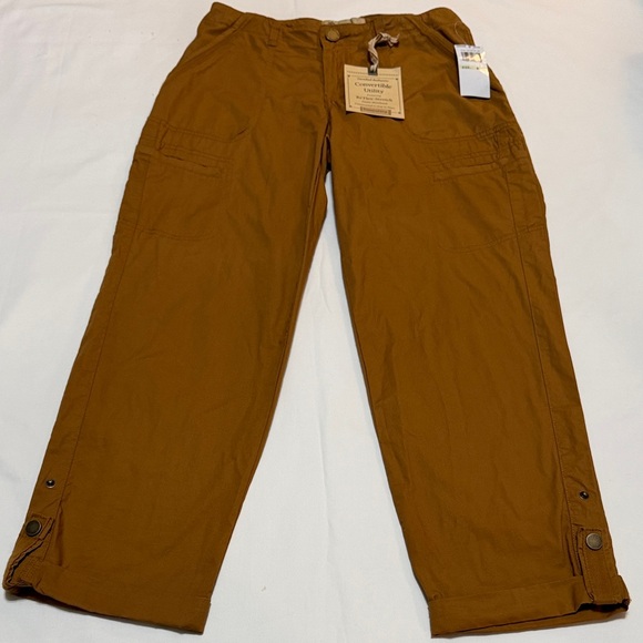 Democracy Convertible Utility Cargo Pants size 4 NWT - Picture 2 of 5